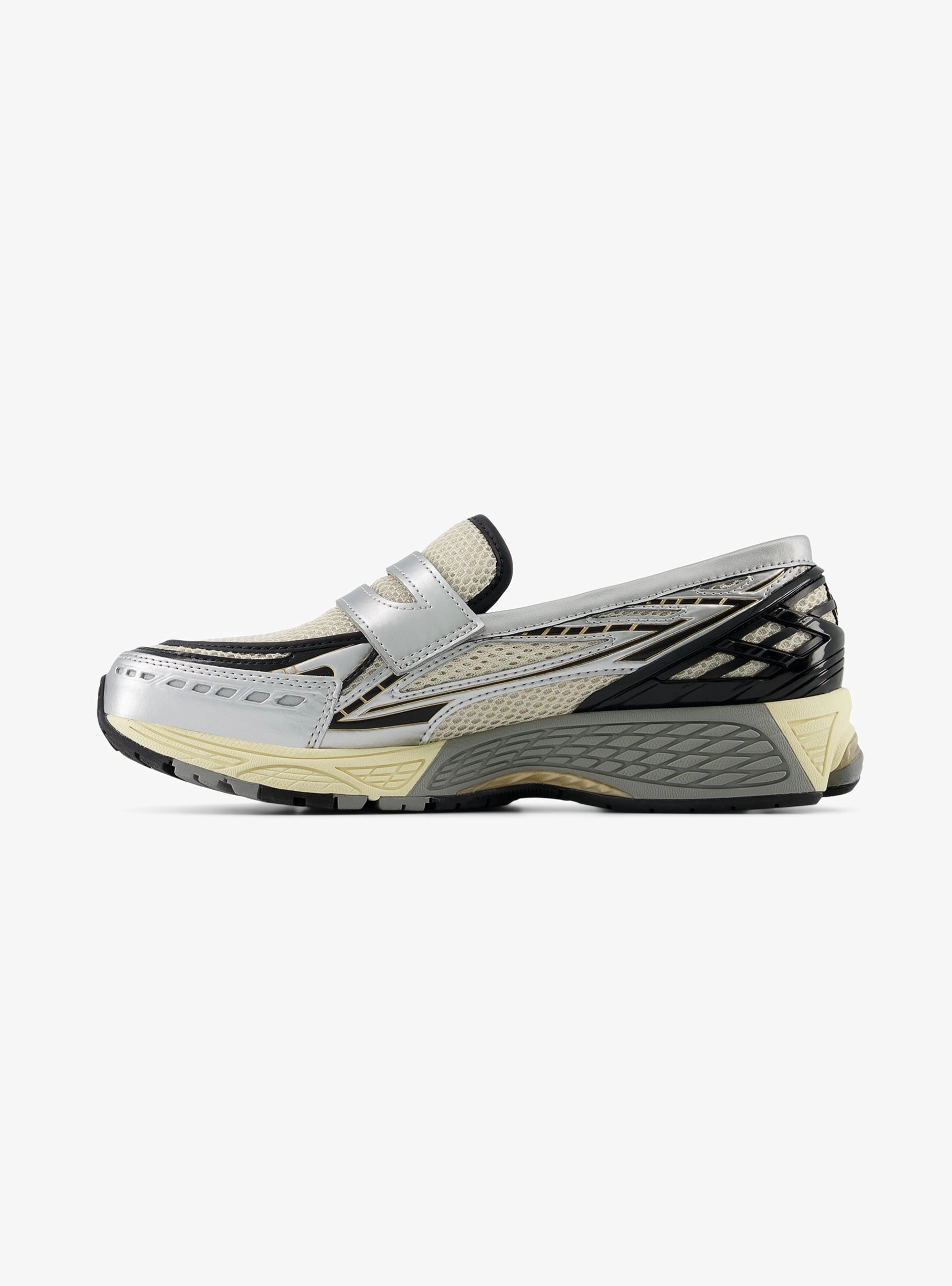 1906LOB Silver Metallic Loafer