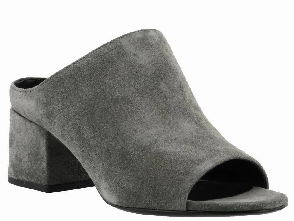 3.1 Phillip Lim Cube Suede Mules