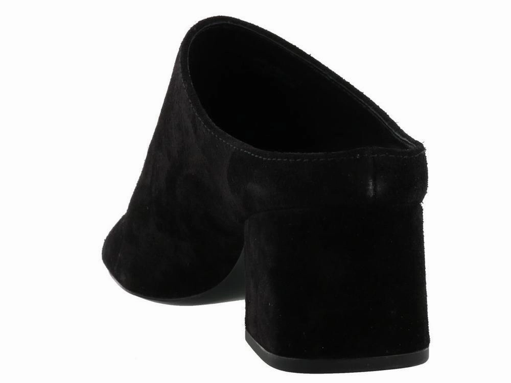 3.1 Phillip Lim Cube Suede Mules