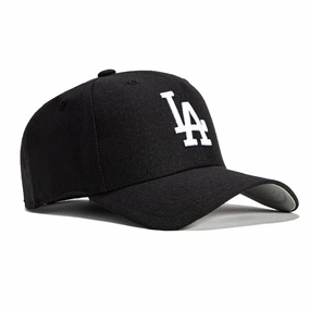 47 Brand Los Angeles Dodgers MVP Adjustable Hat - Black. White