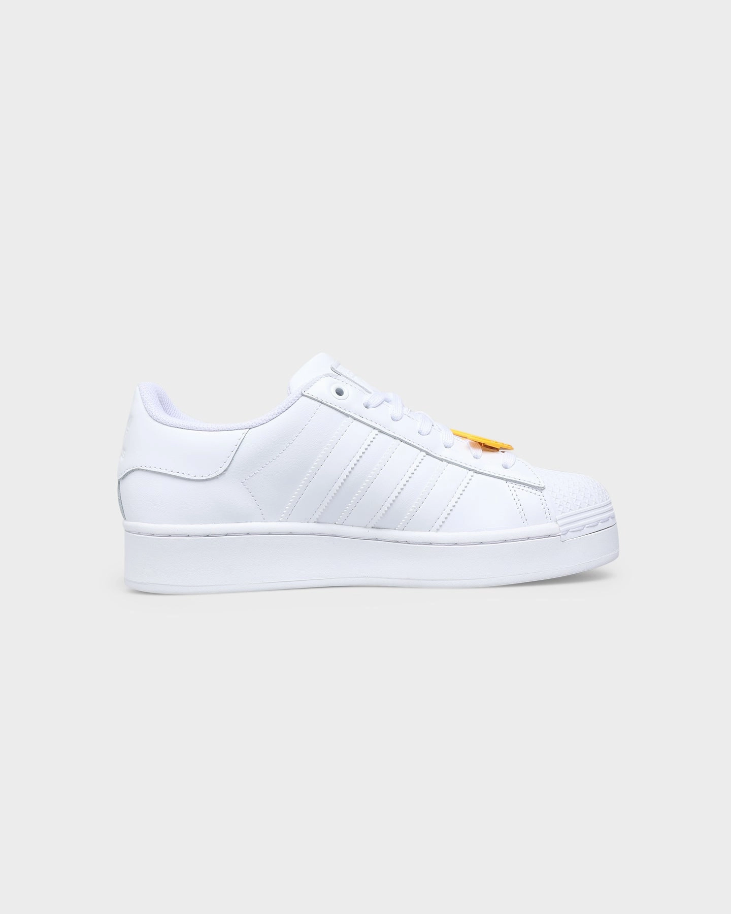 Adidas Women's Superstar Bold Cloud White/Cloud White/Matte Gold