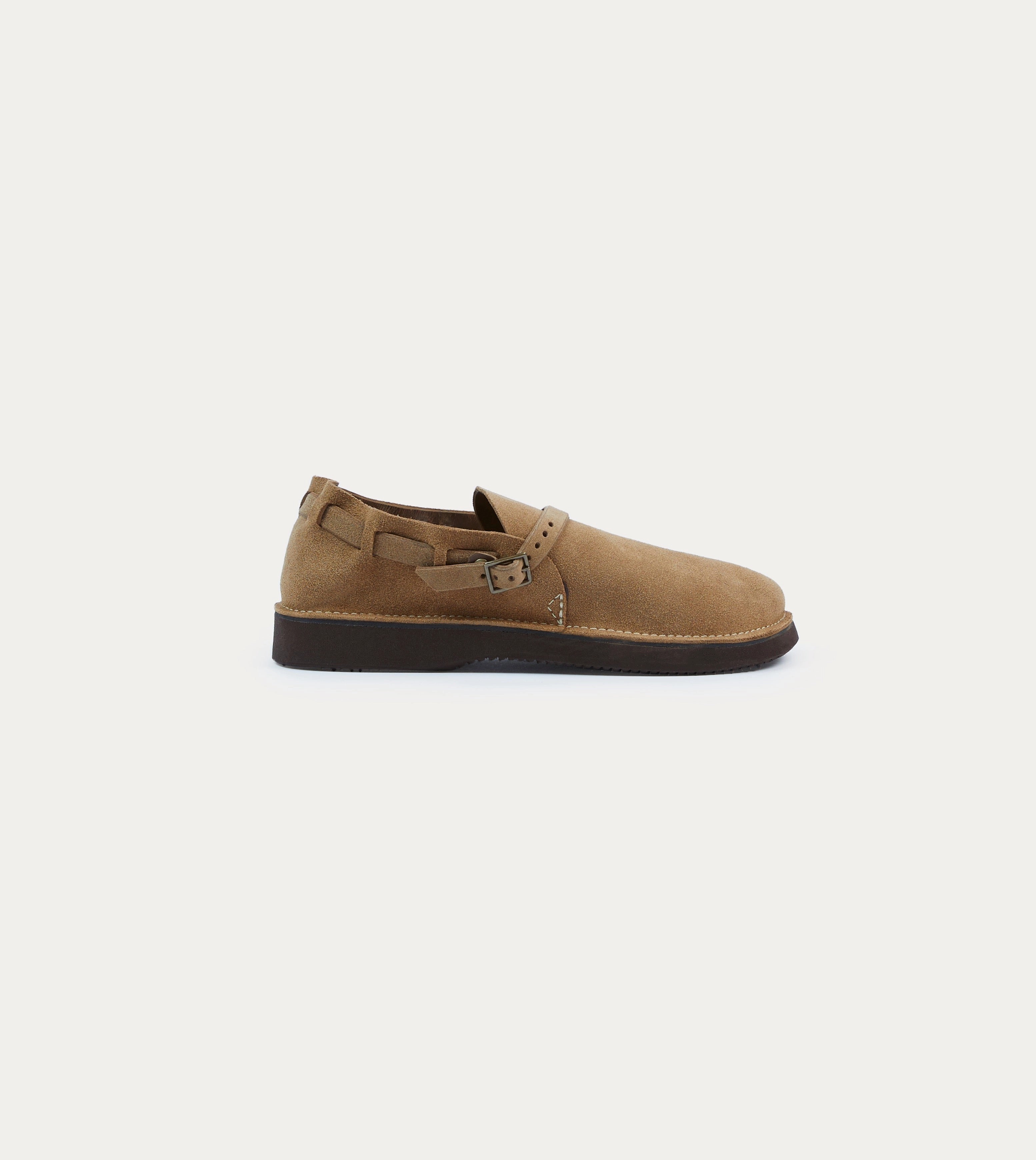 Aurora for Drake's Middle English Light Brown Roughout Leather Shoe