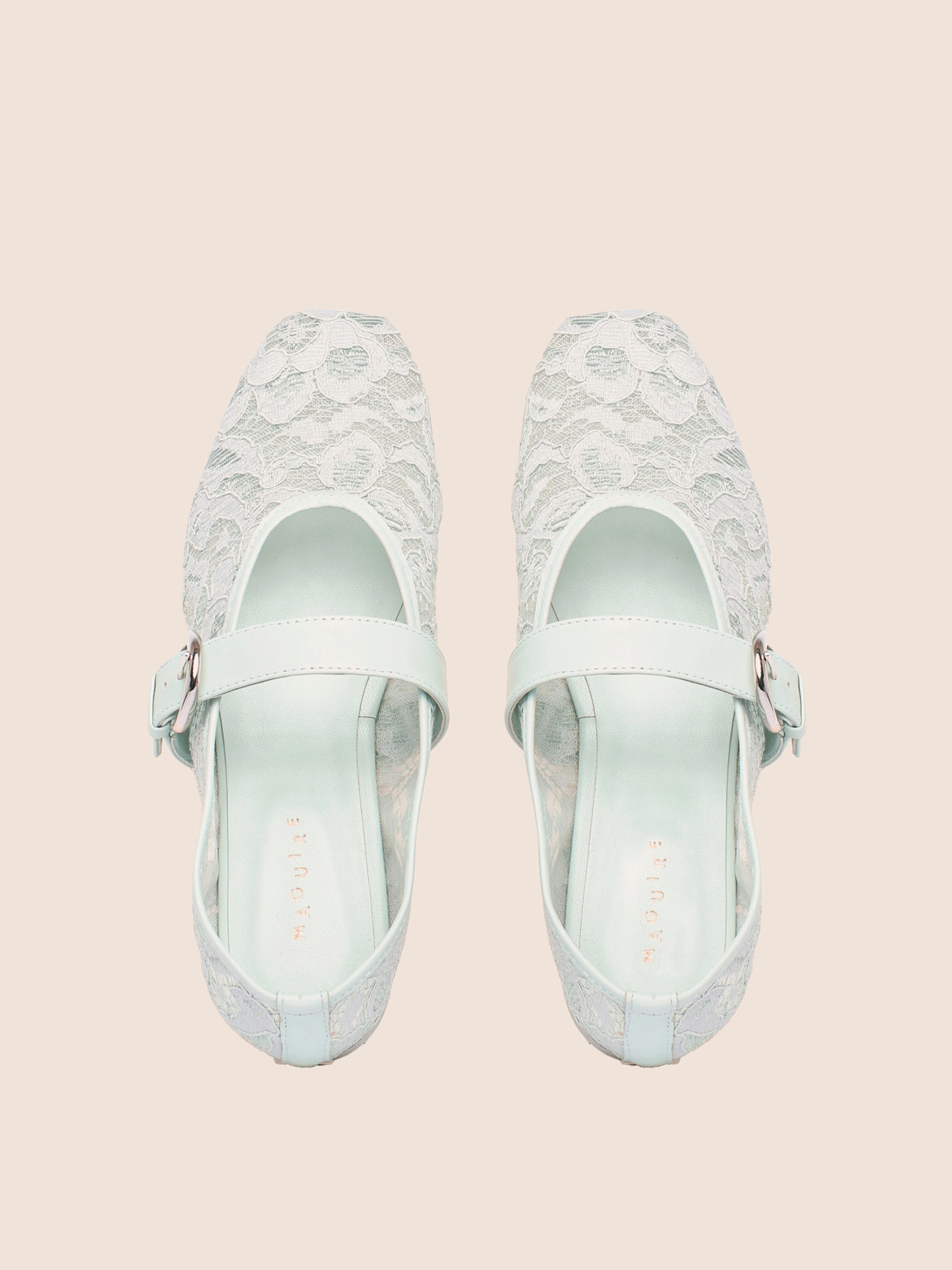 Aveiro Blue Lace Ballerina