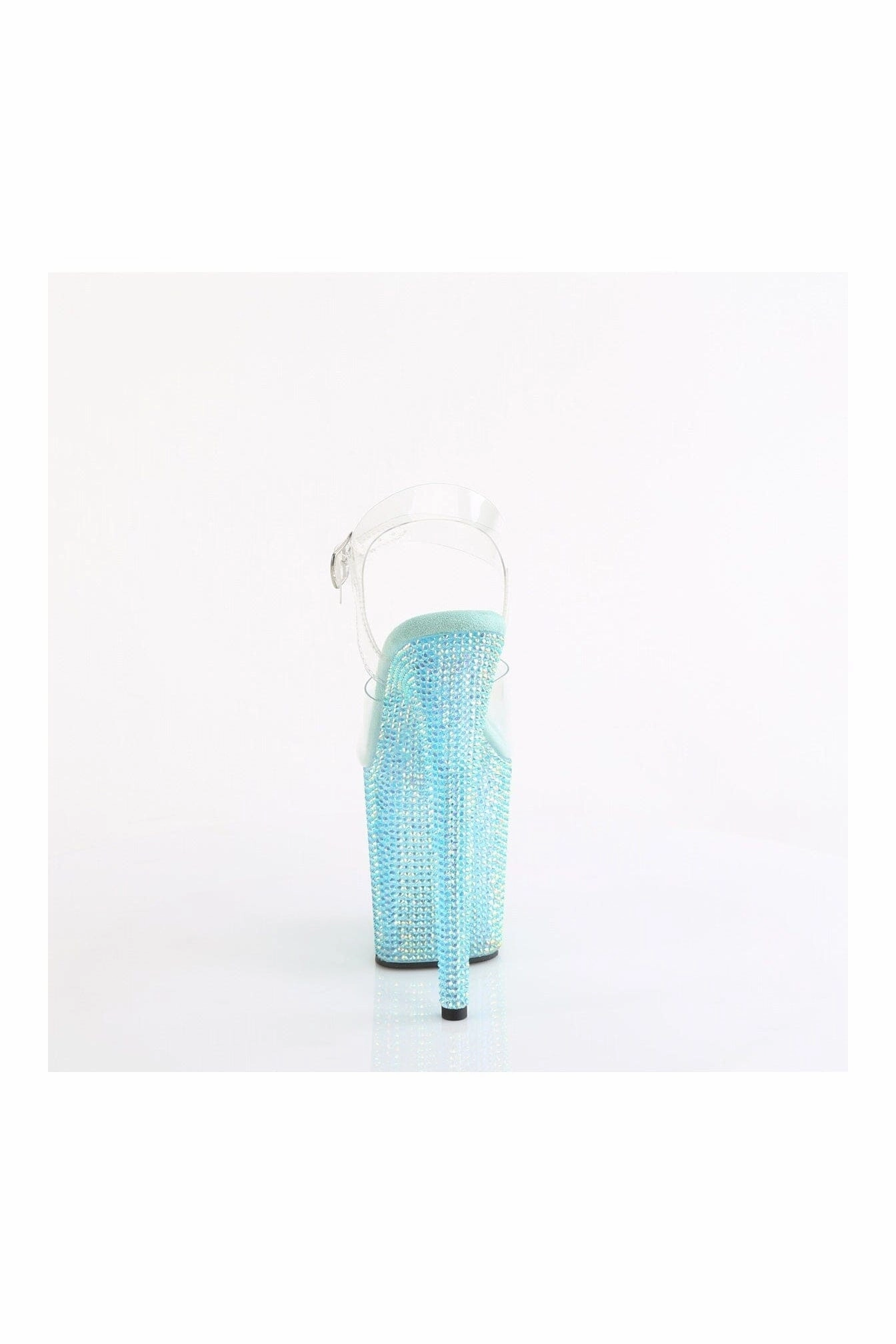 BEJEWELED-808RRS Clear Vinyl Sandal
