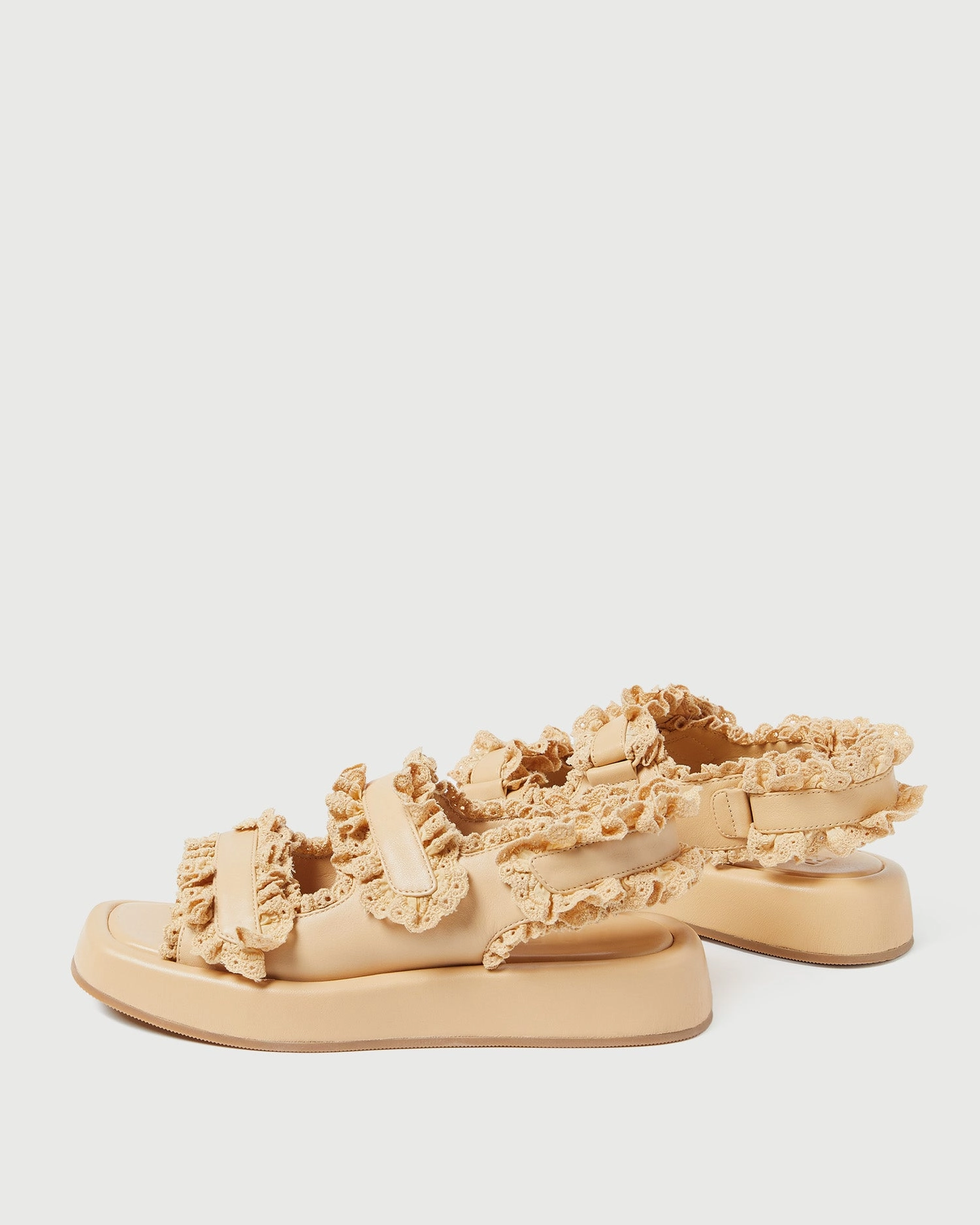 Blaise Caramel Leather Platform Sandal