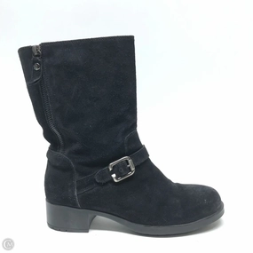 Boots Mid-calf Heels By Agl In Black, Size: 6.5