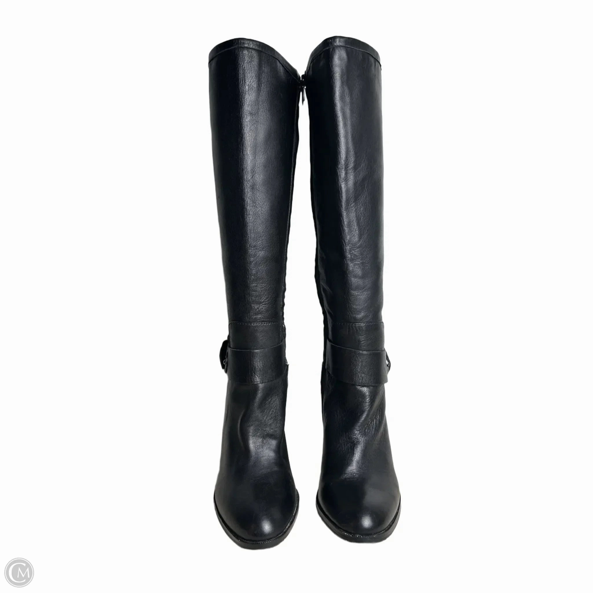 Boots Mid-calf Heels By Antonio Melani In Black, Size: 7