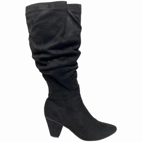 Boots Mid-calf Heels By Cloudwalkers In Black, Size: 9