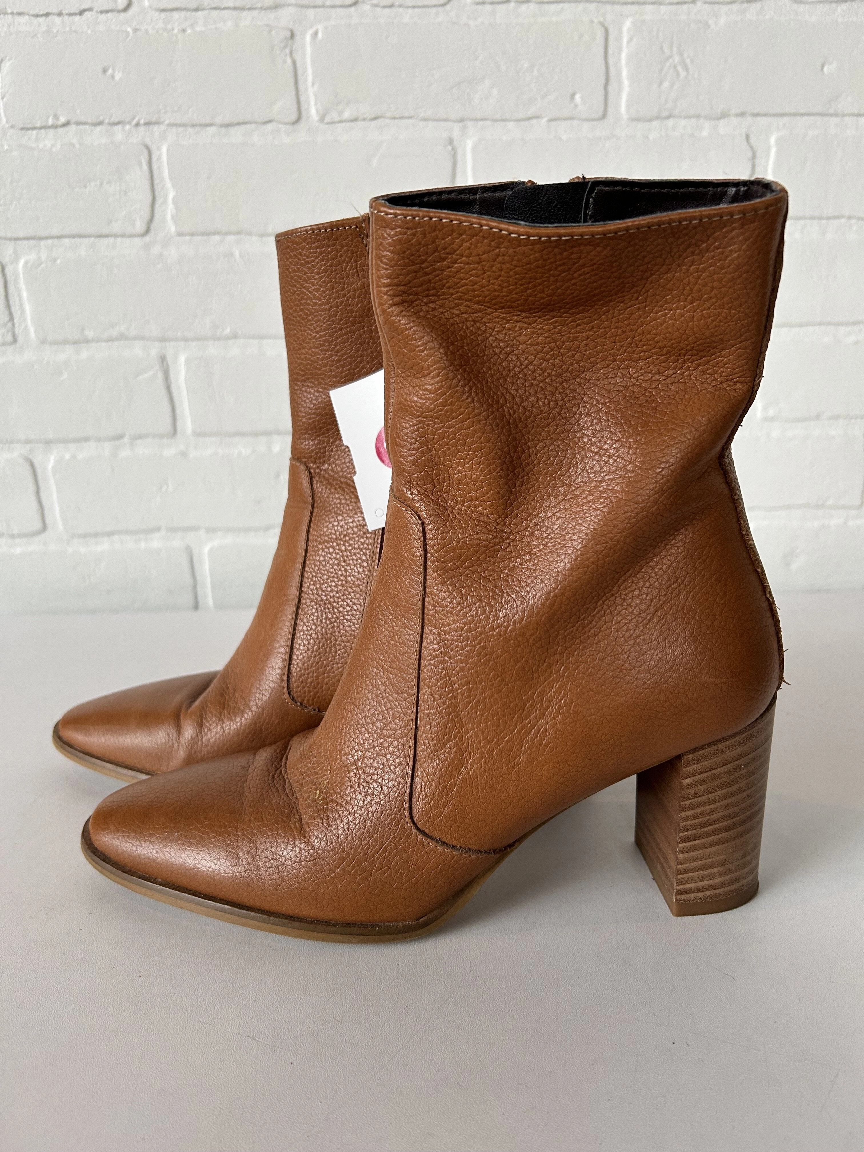 Boots Mid-calf Heels By Coach And Four  Size: 6
