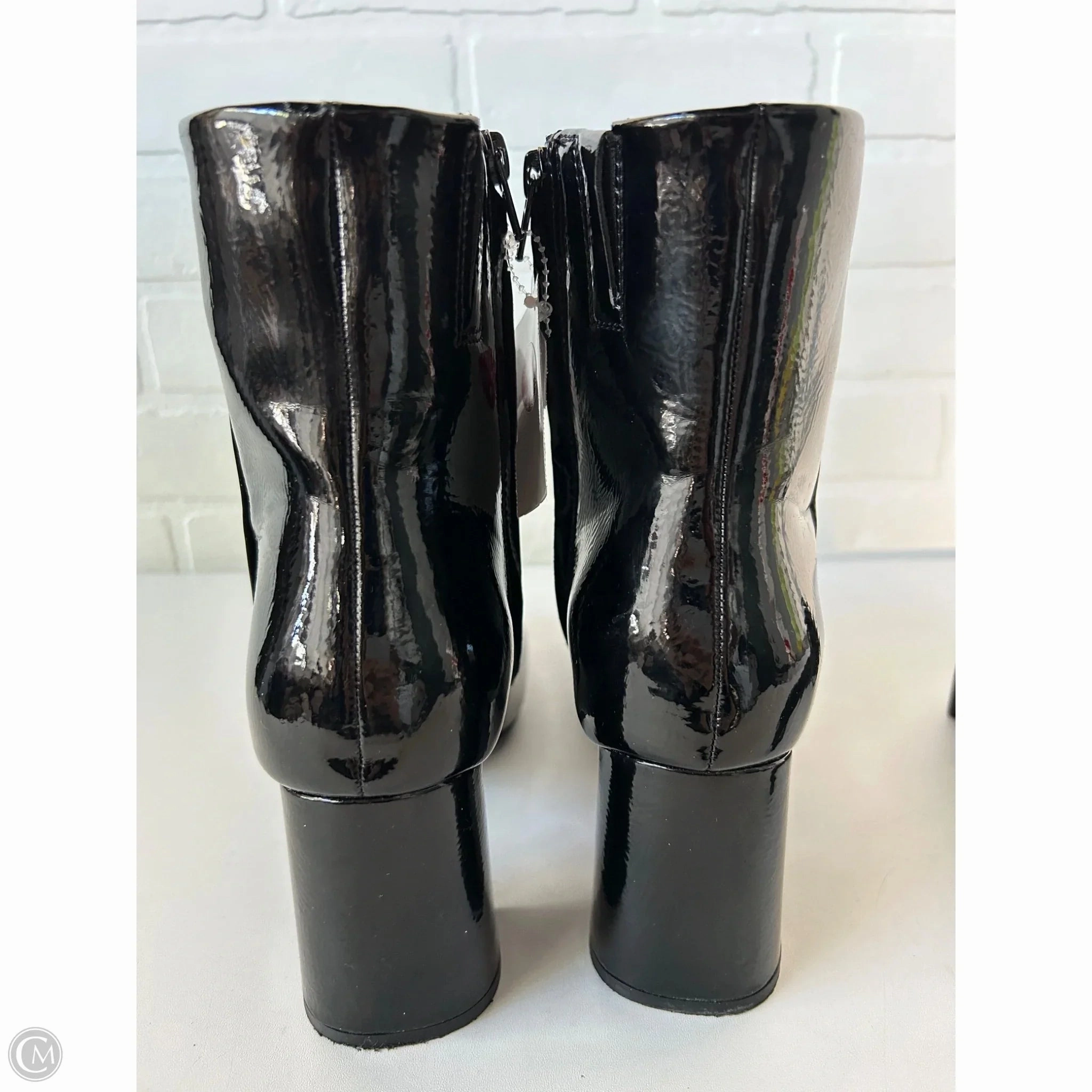 Boots Mid-calf Heels By Sugar In Black, Size: 8