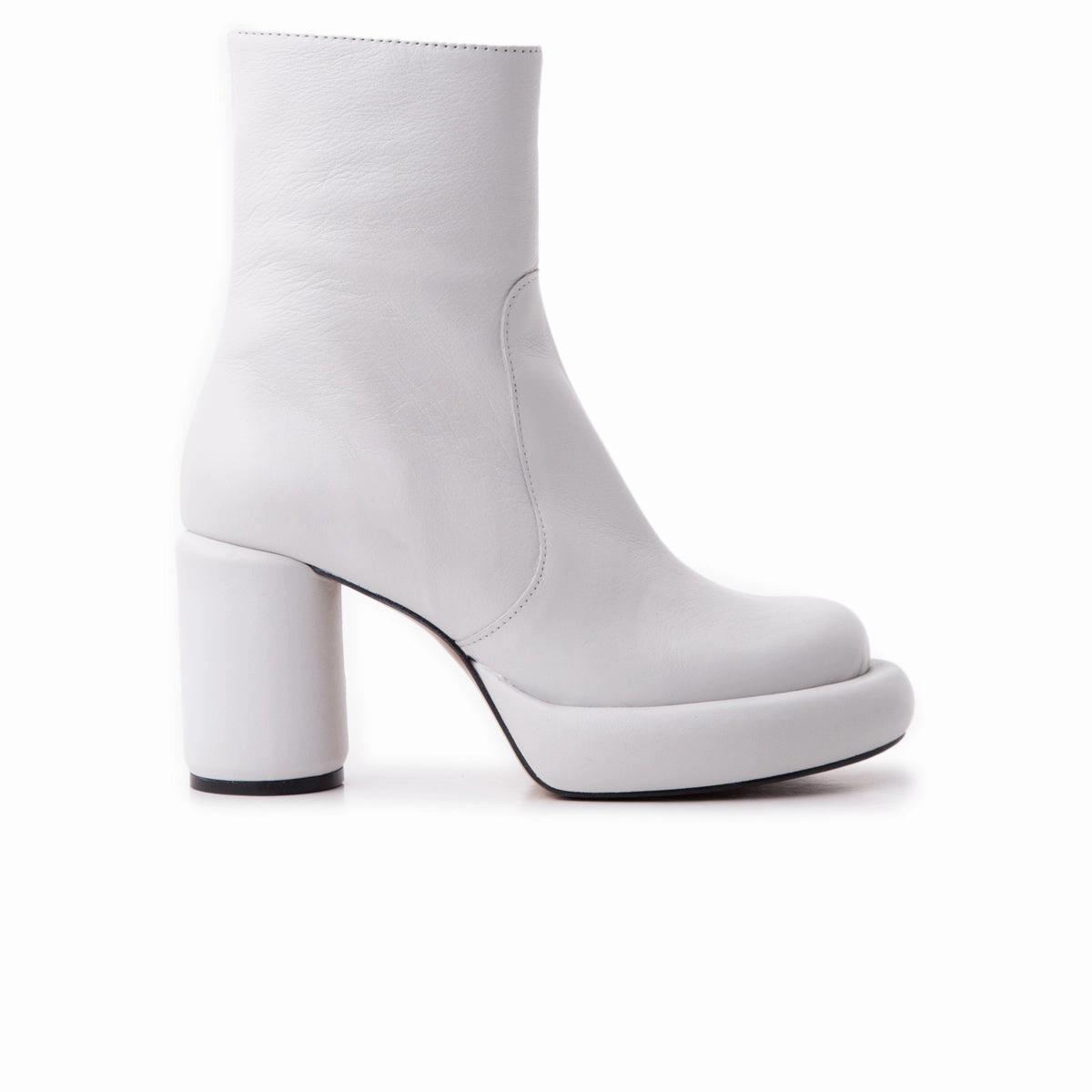 Brody White Leather