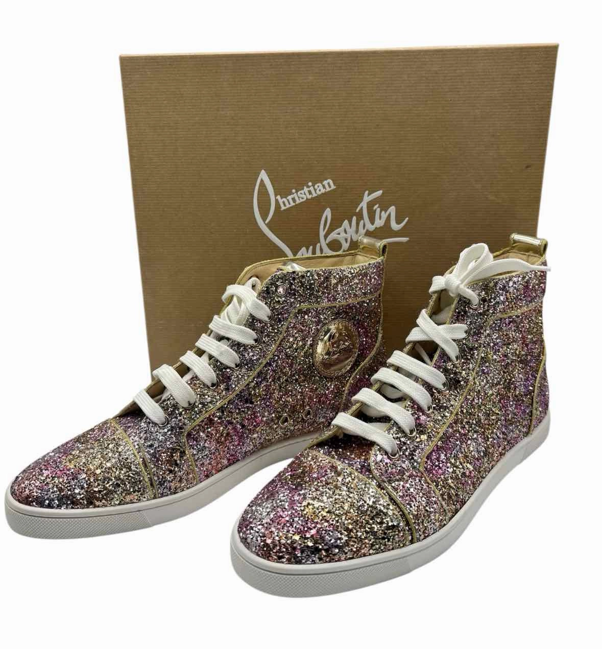 Christian Louboutin purple and yellow Size 42 Shoes