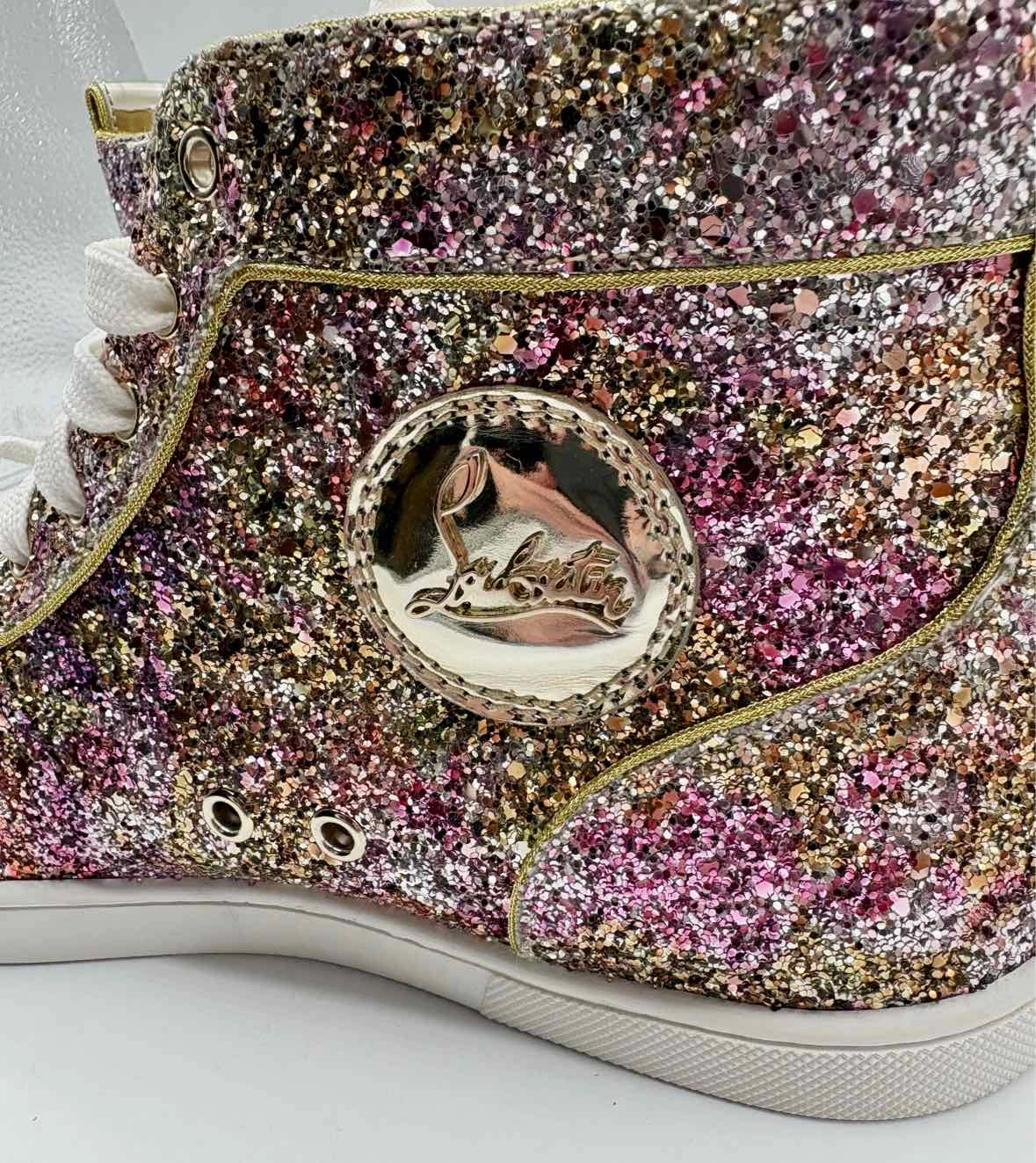 Christian Louboutin purple and yellow Size 42 Shoes