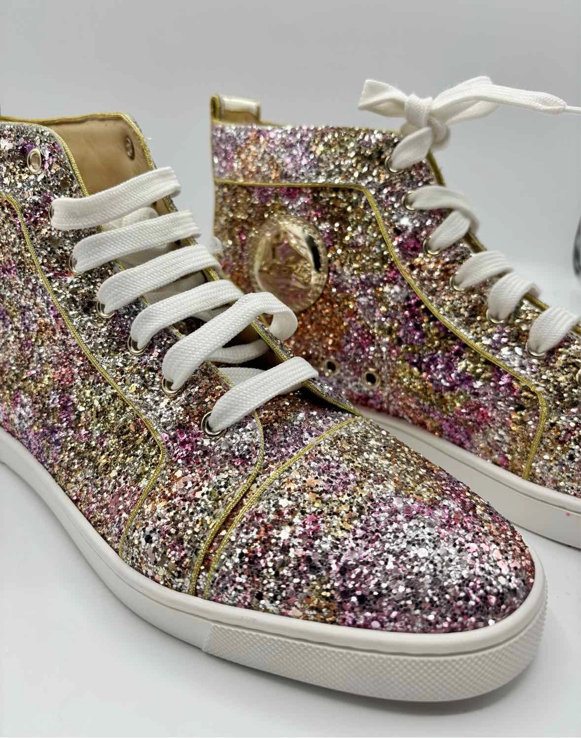Christian Louboutin purple and yellow Size 42 Shoes