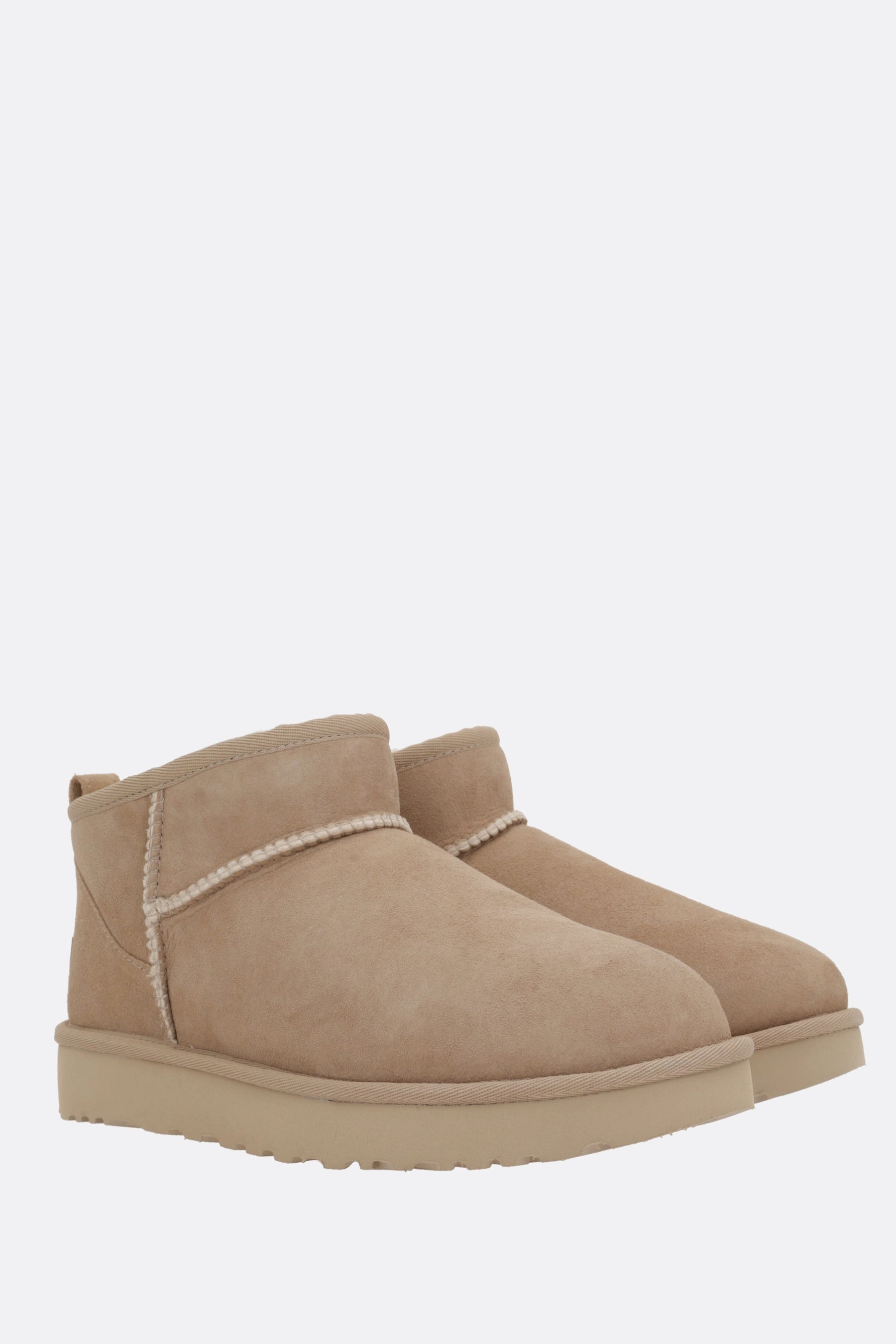 Classic Ultra mini ankle boots in suede