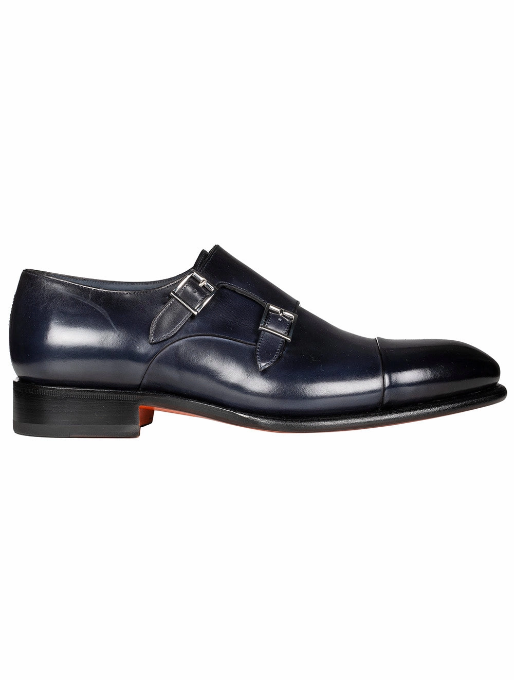Double Monk Shoe Navy