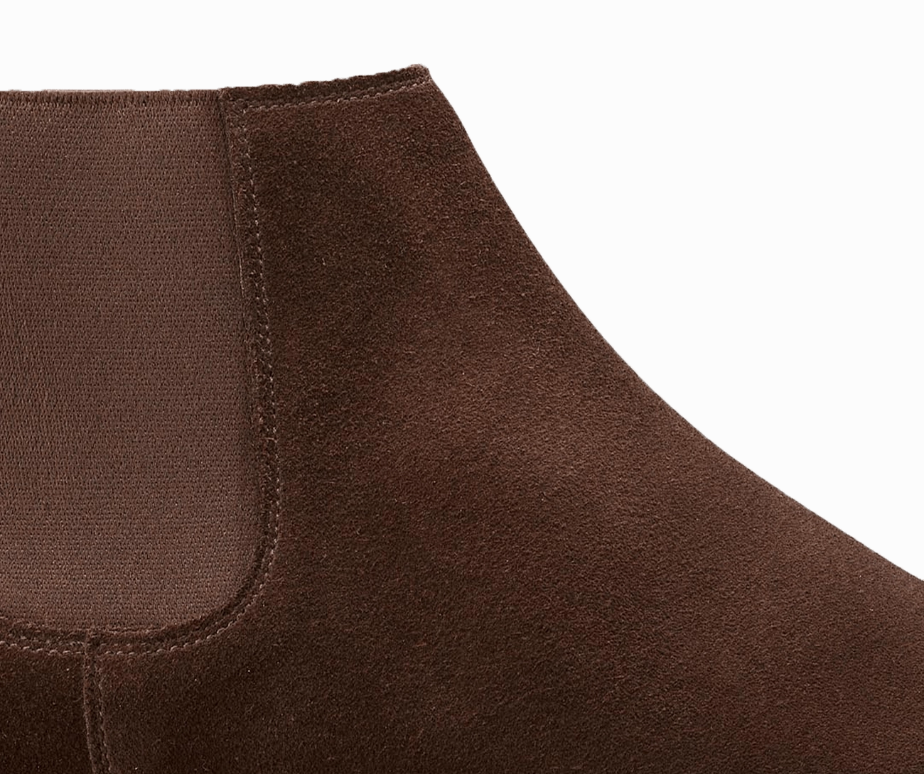 Elgin Dark Brown Suede