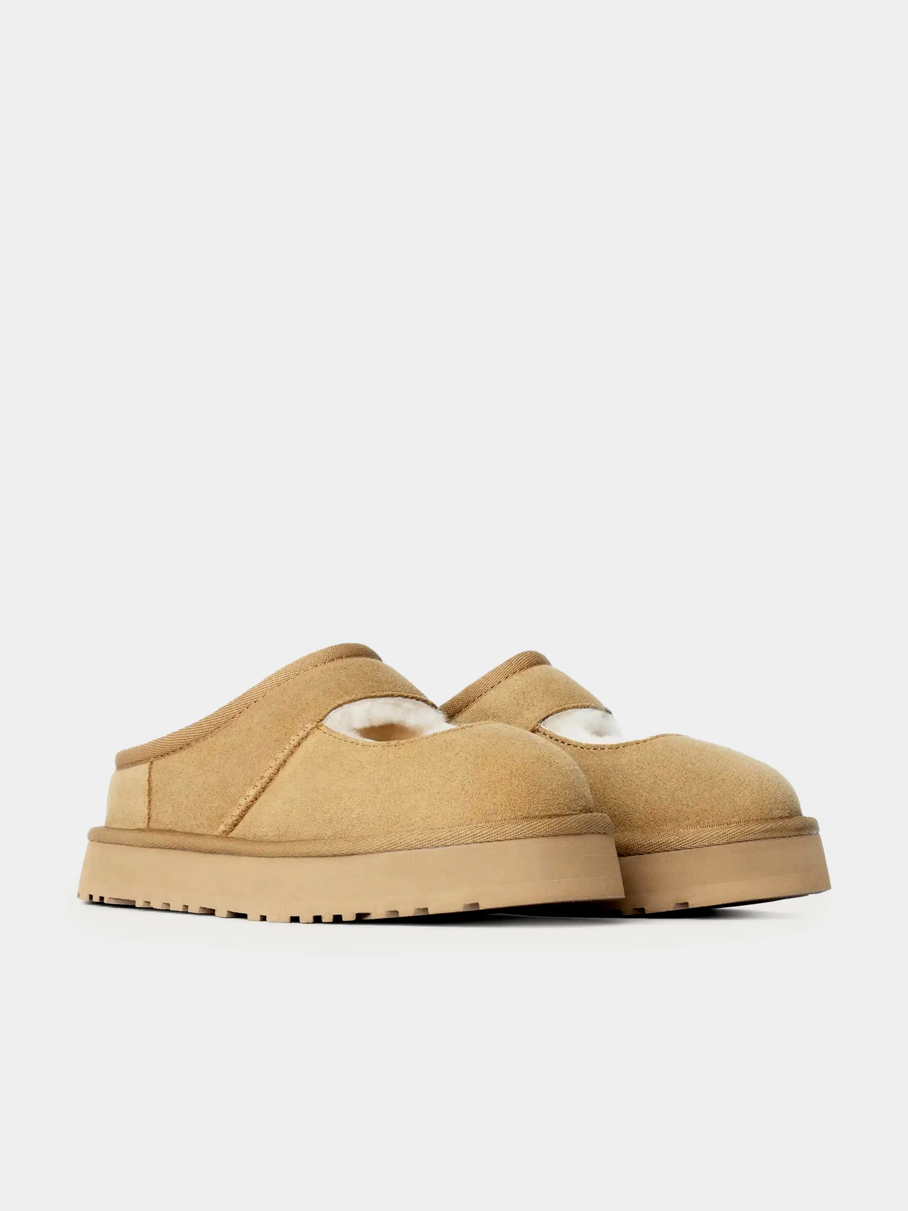 Girls Bea Mary Jane in Beige