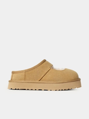 Girls Bea Mary Jane in Beige