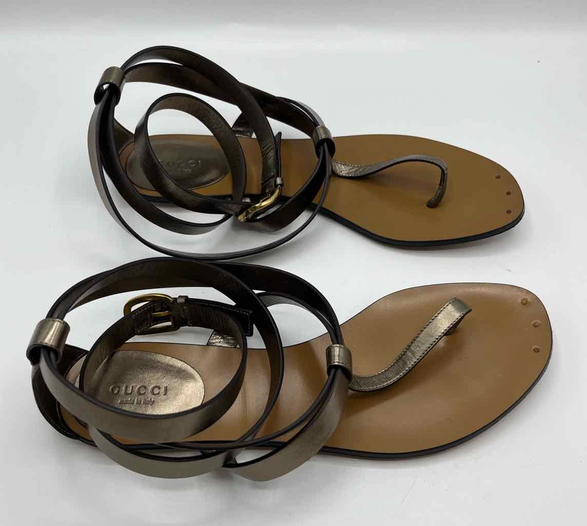 Gucci Bronze Size 40.5 Shoes