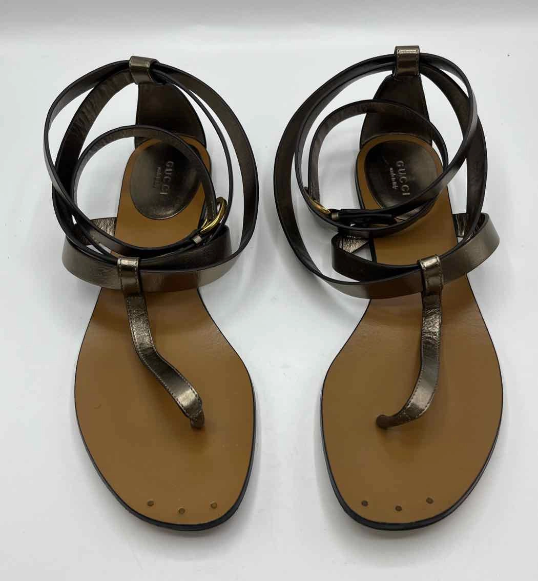 Gucci Bronze Size 40.5 Shoes