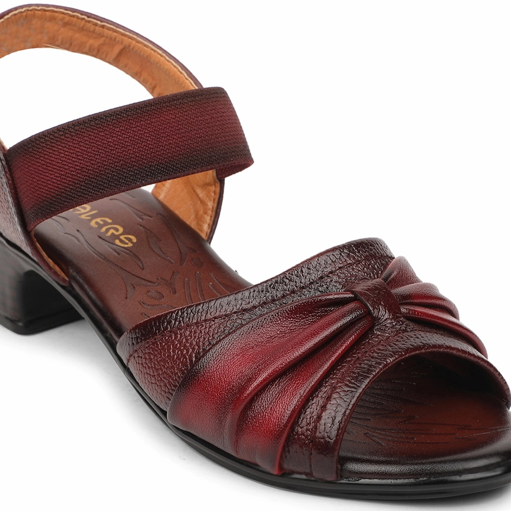 Healers Cherry Casual Block Heel Sandal For Women TLO-104 By Liberty