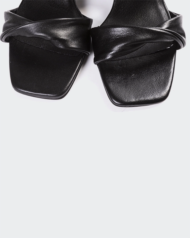 Hester Black Leather