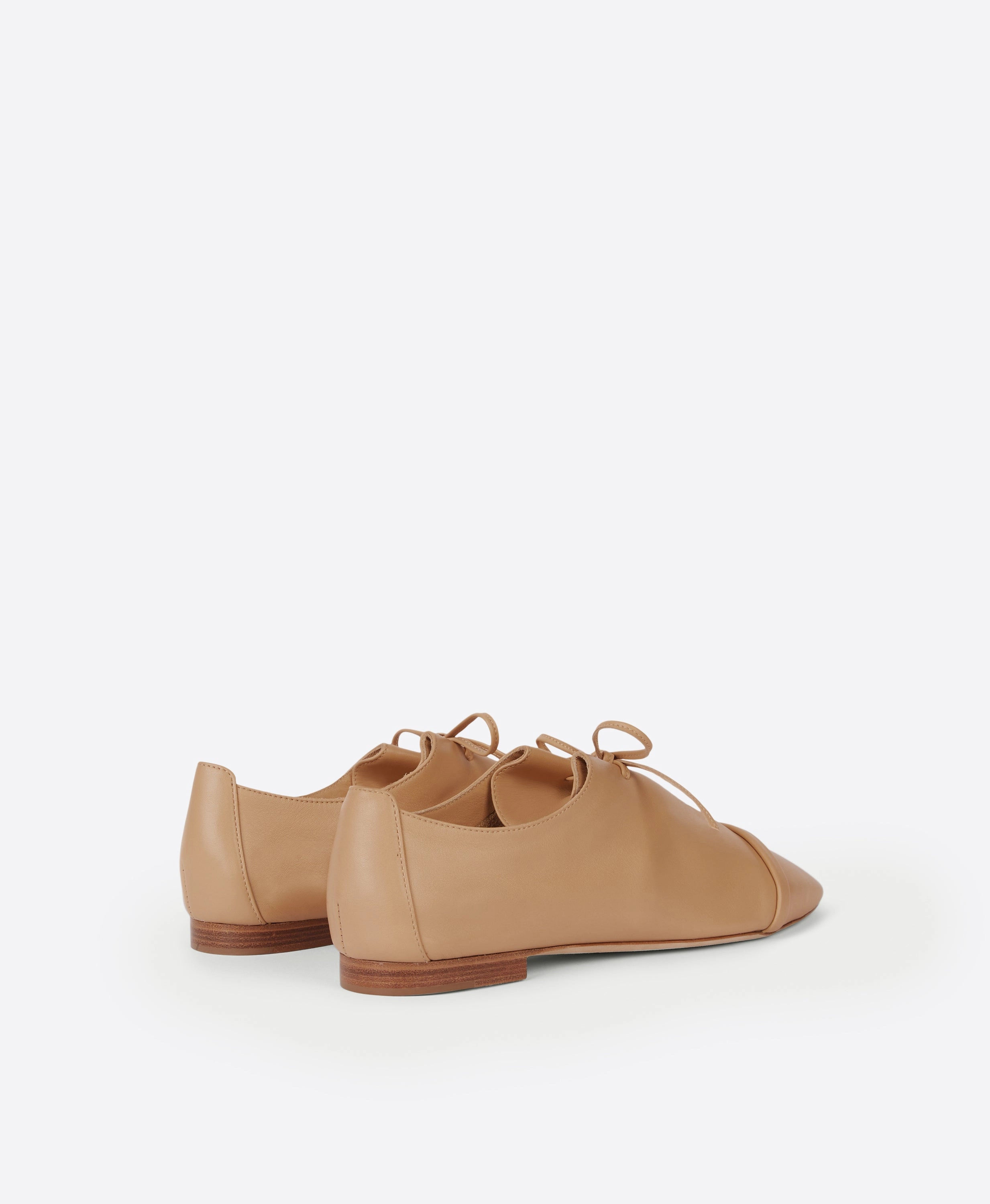 Jean Honey Leather Flats