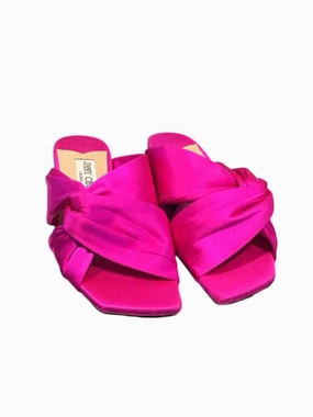 Jimmy Choo Magenta Size 35 Sandals