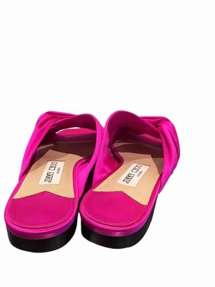 Jimmy Choo Magenta Size 35 Sandals