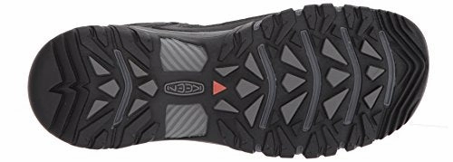 KEEN Herren Targhee EXP MID WP Trekking-& Wanderstiefel. Schwarz (Black/Steel Grey Black/Steel Grey)