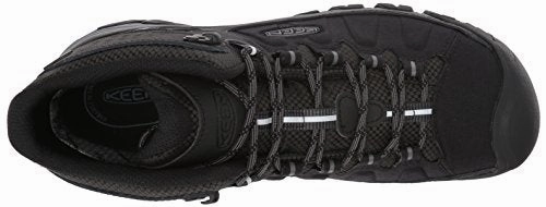 KEEN Herren Targhee EXP MID WP Trekking-& Wanderstiefel. Schwarz (Black/Steel Grey Black/Steel Grey)