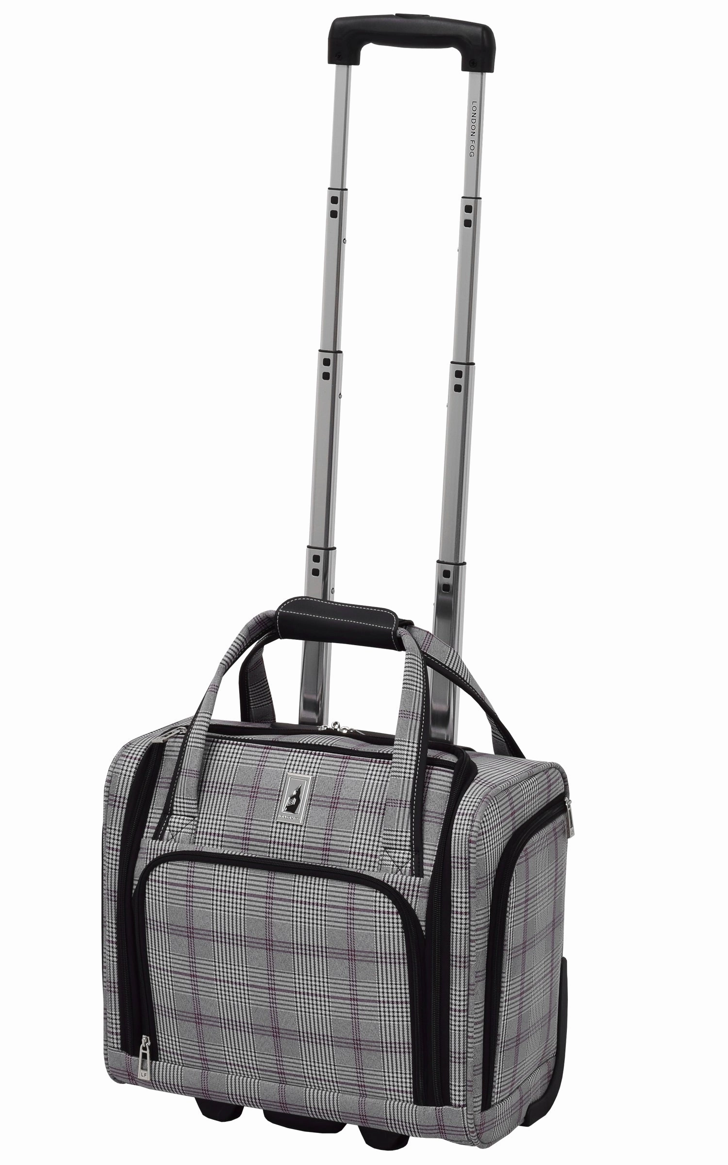 London Fog Knightsbridge 15" 2-Wheel Under The Seat Bag