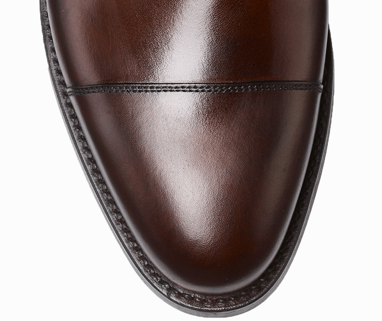 Lowndes 4 Dark Brown Burnished Calf