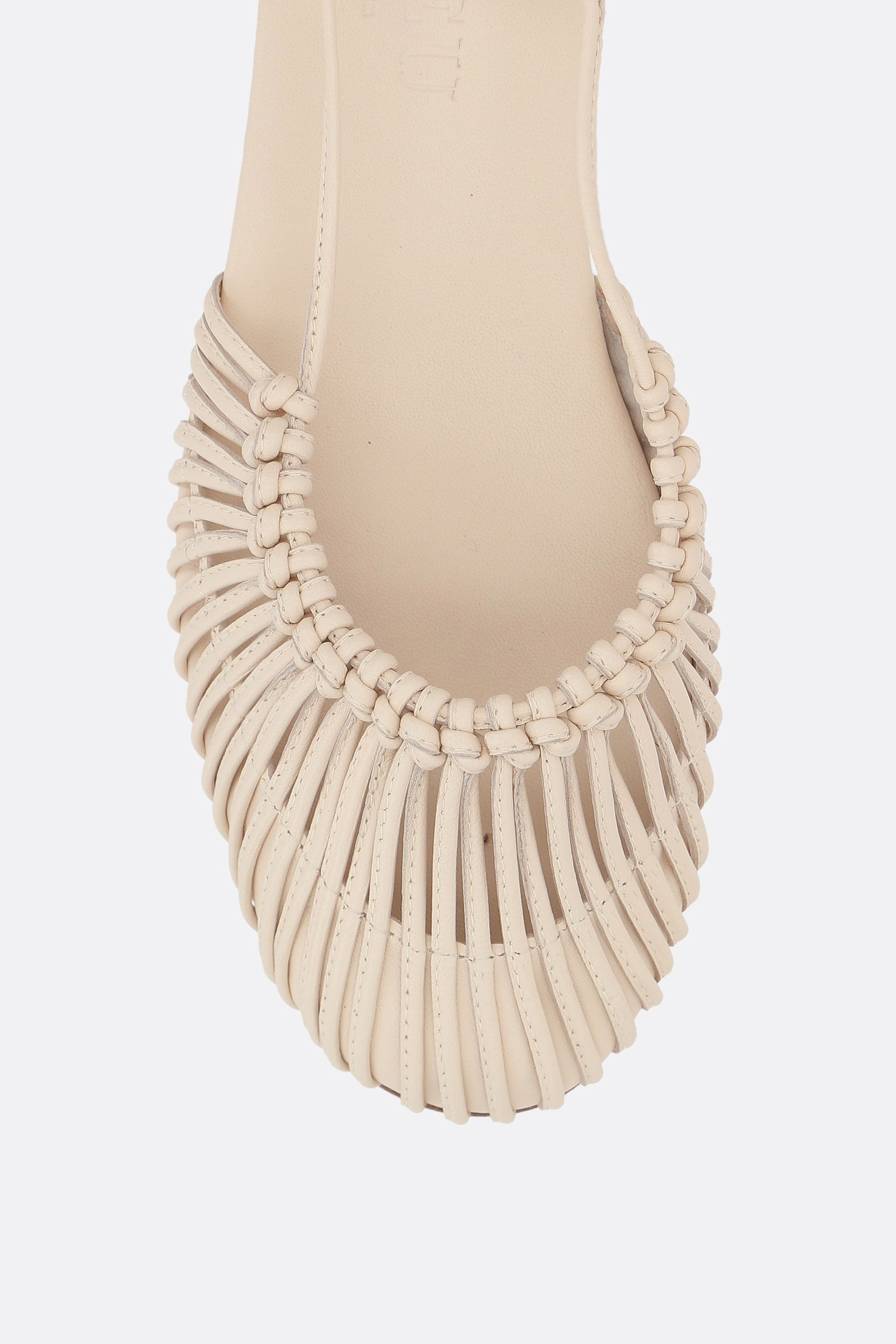 Mantera flat sandals in nappa