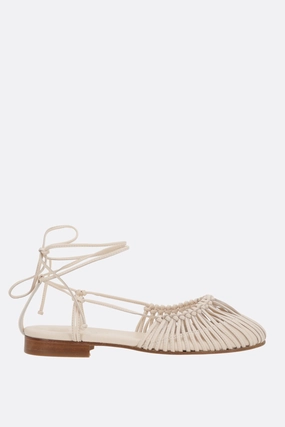 Mantera flat sandals in nappa