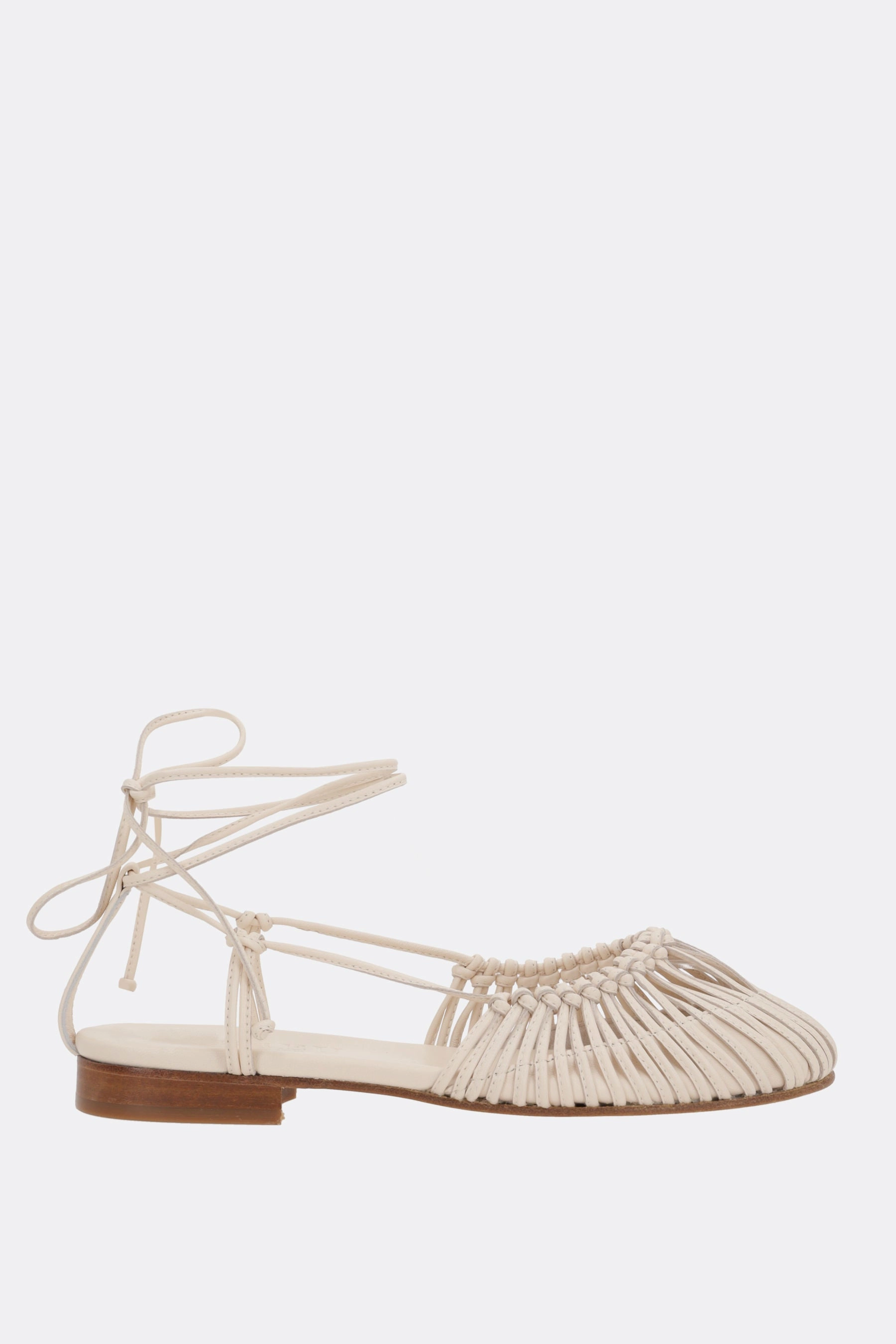 Mantera flat sandals in nappa