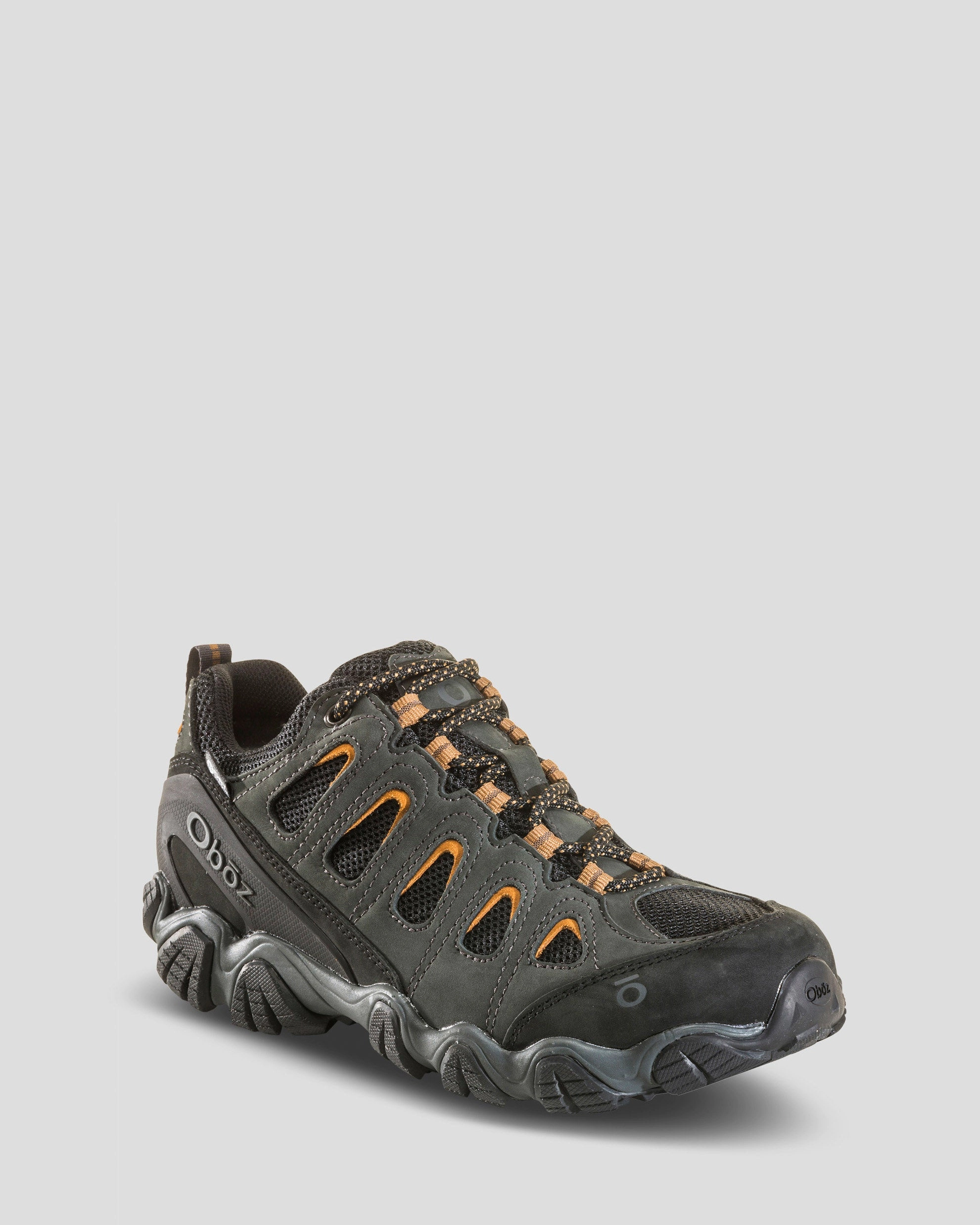 Men's Oboz Sawtooth II Low Waterproof Hiking Shoes - Shadow Burlap