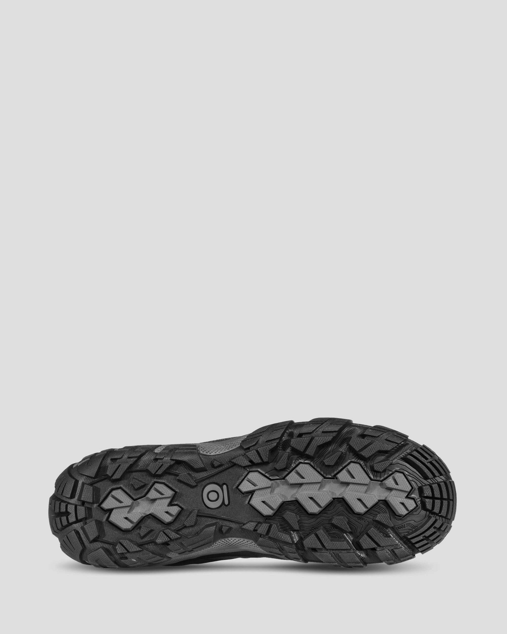 Men's Oboz Sawtooth X Mid B-Dry Wide - Charcoal