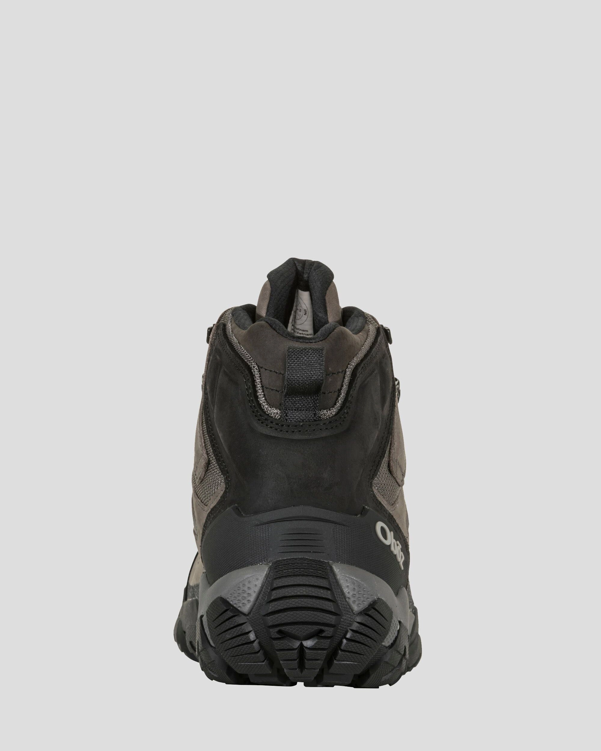 Men's Oboz Sawtooth X Mid B-Dry Wide - Charcoal