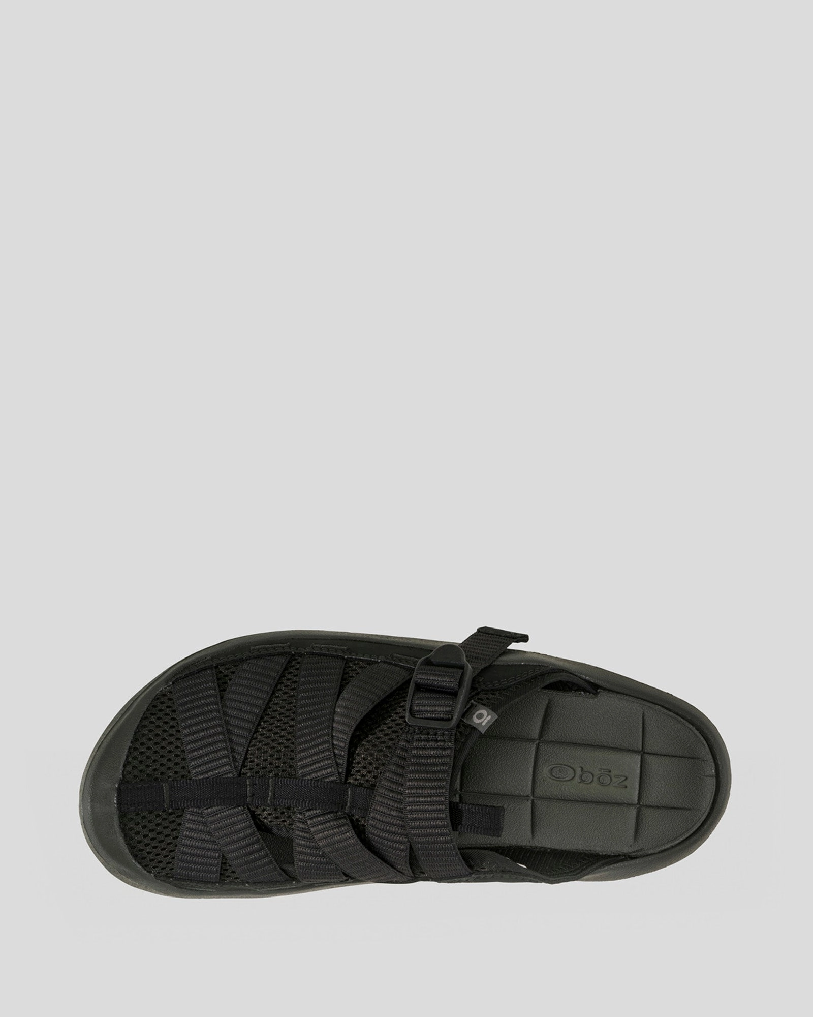 Men's Oboz Whakatā Ease Sandals - Black Sea