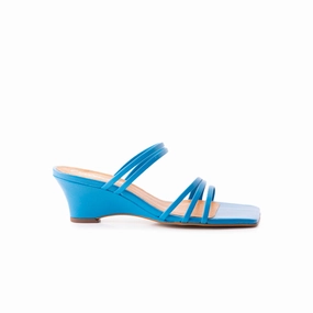 Muelle Blue Leather
