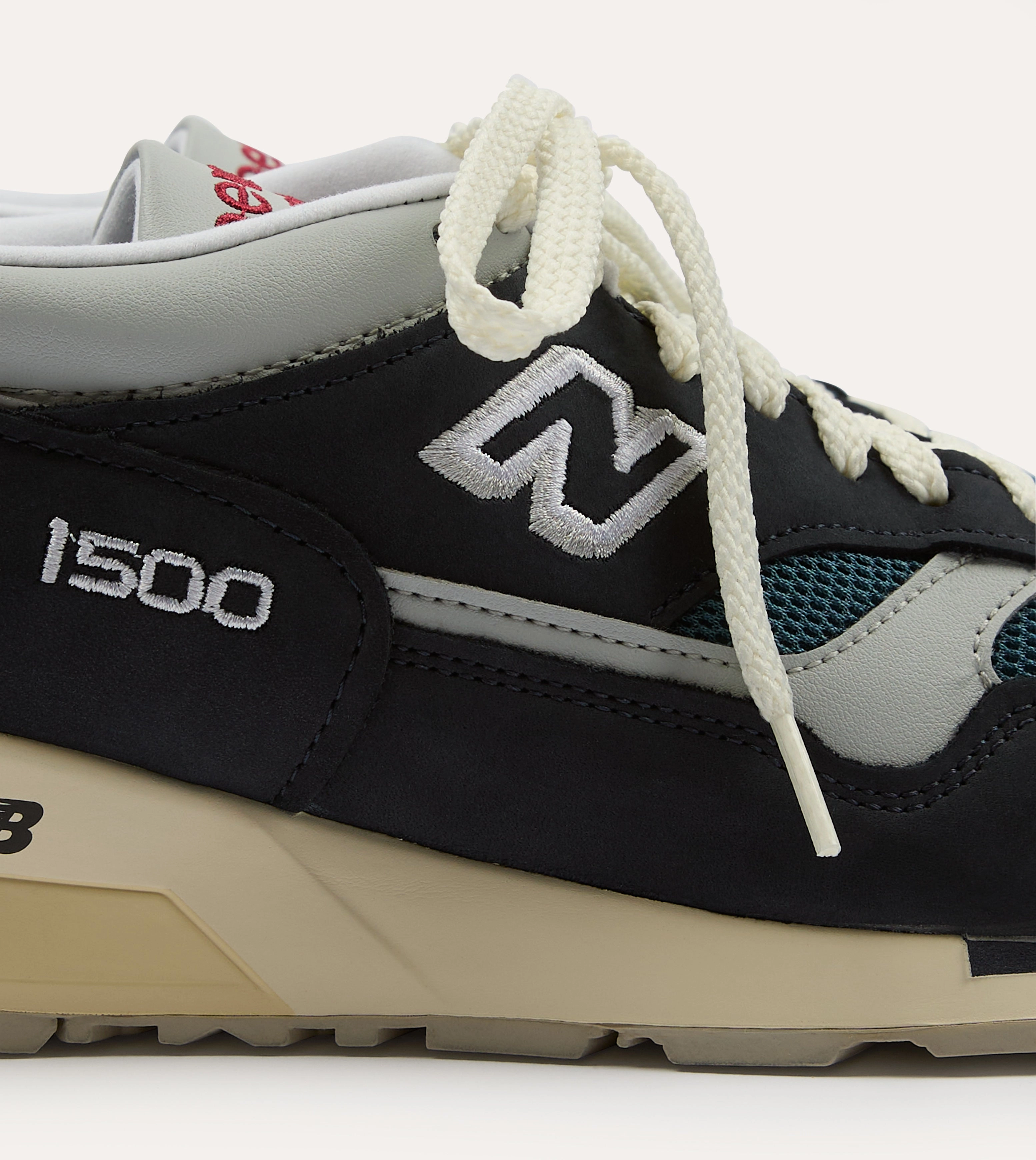 New Balance Navy Vintage Sport Made in UK 1500 Trainers