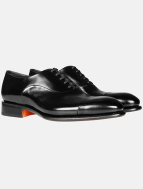 Oxford Toe Cap Shoe Black