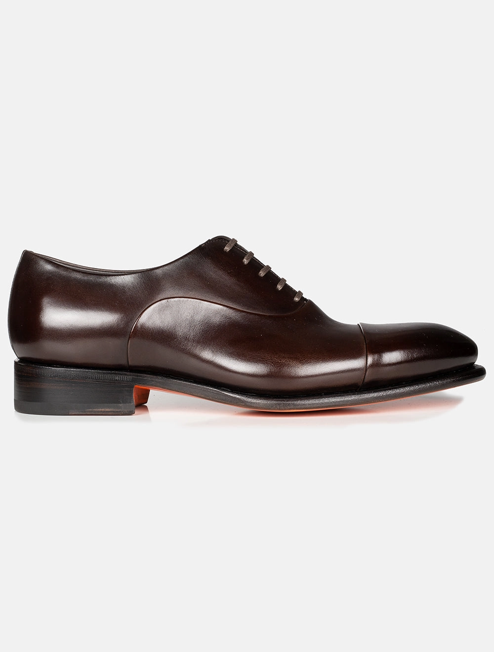 Oxford Toe Cap Shoe Brown
