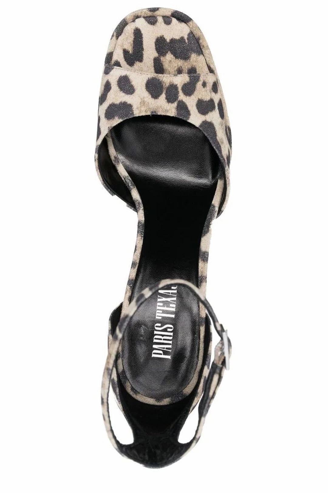 Paris Texas Tatiana Leopard Print Platform Sandals
