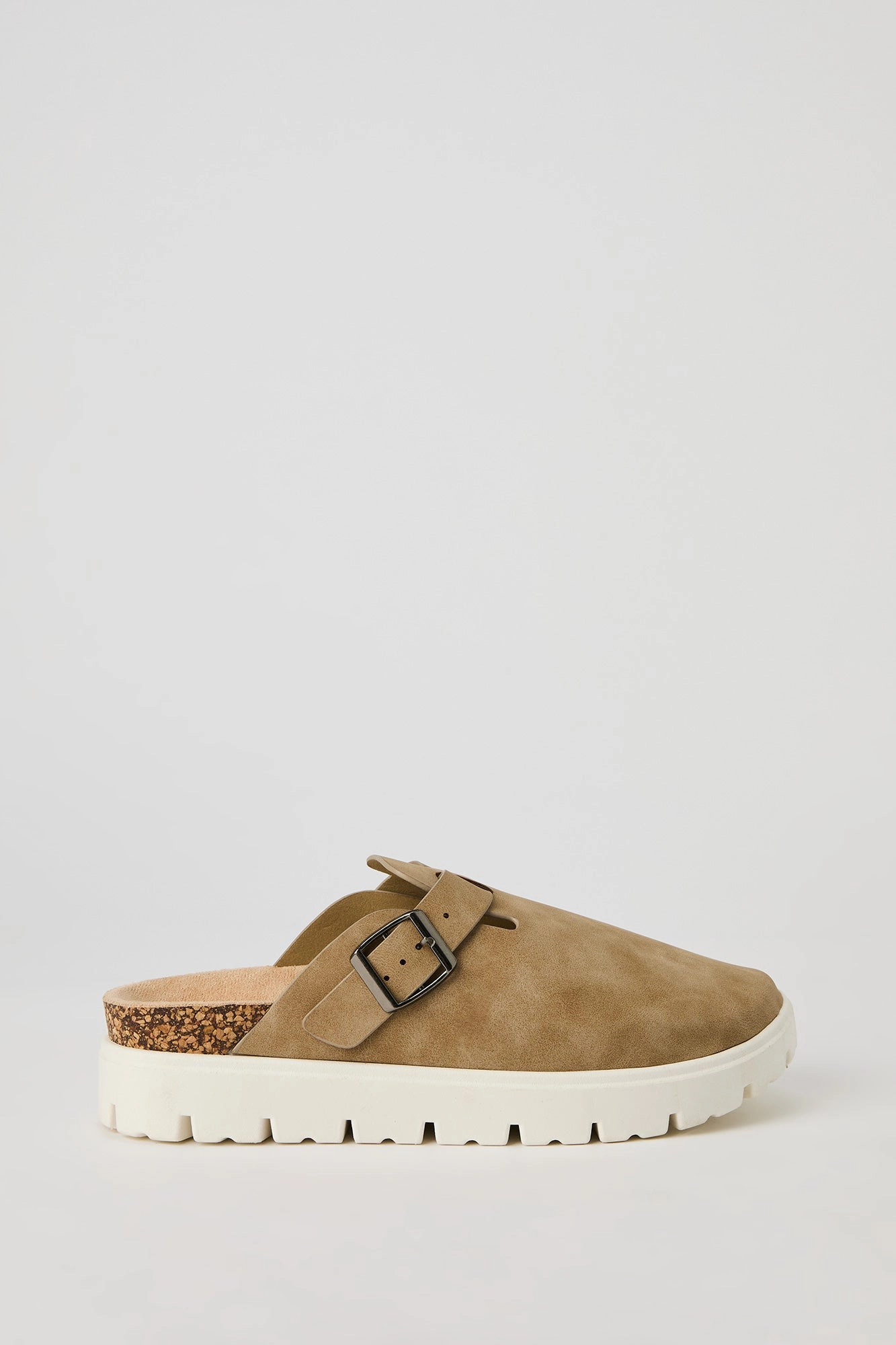 Platform Buckle Clog