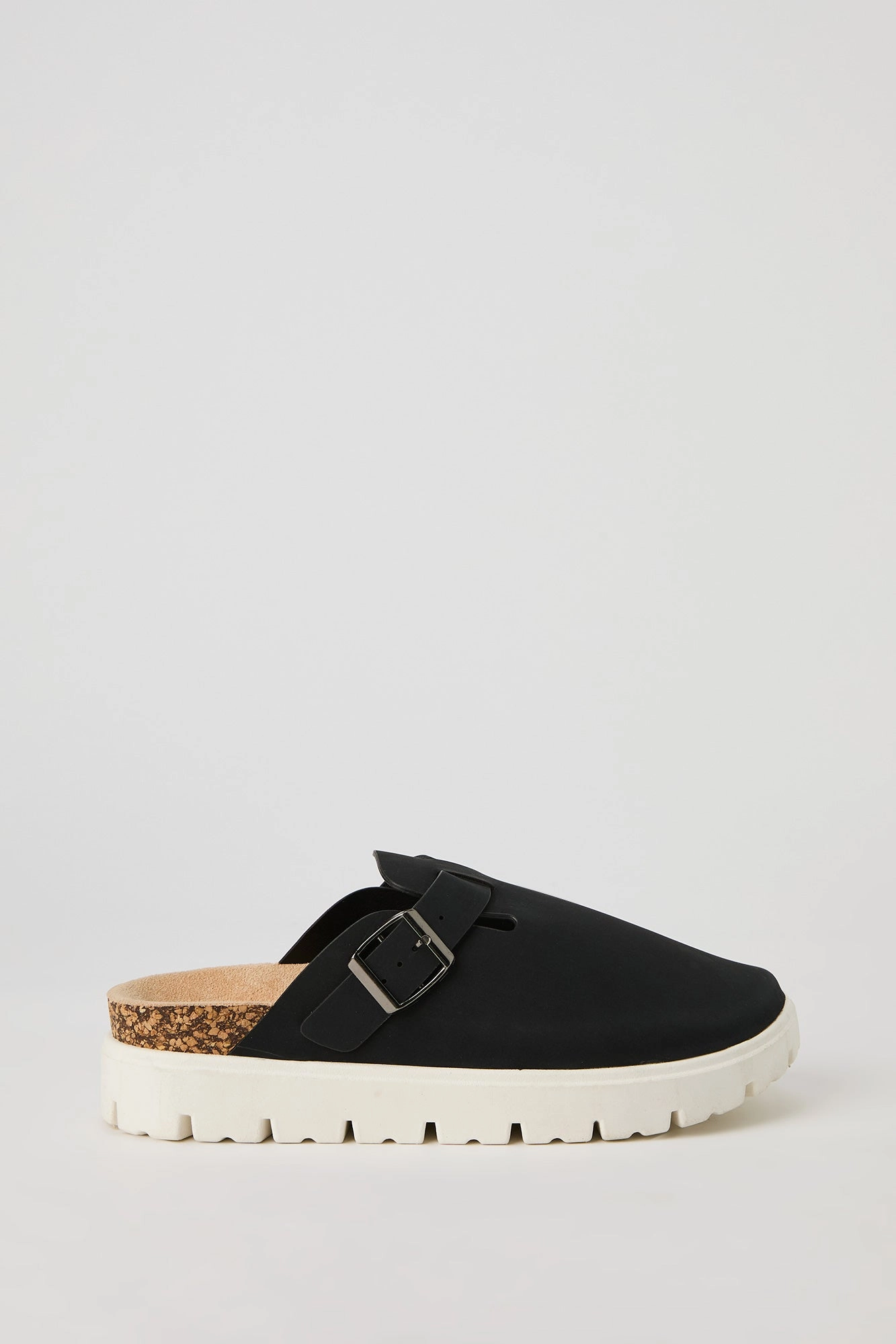 Platform Buckle Clog