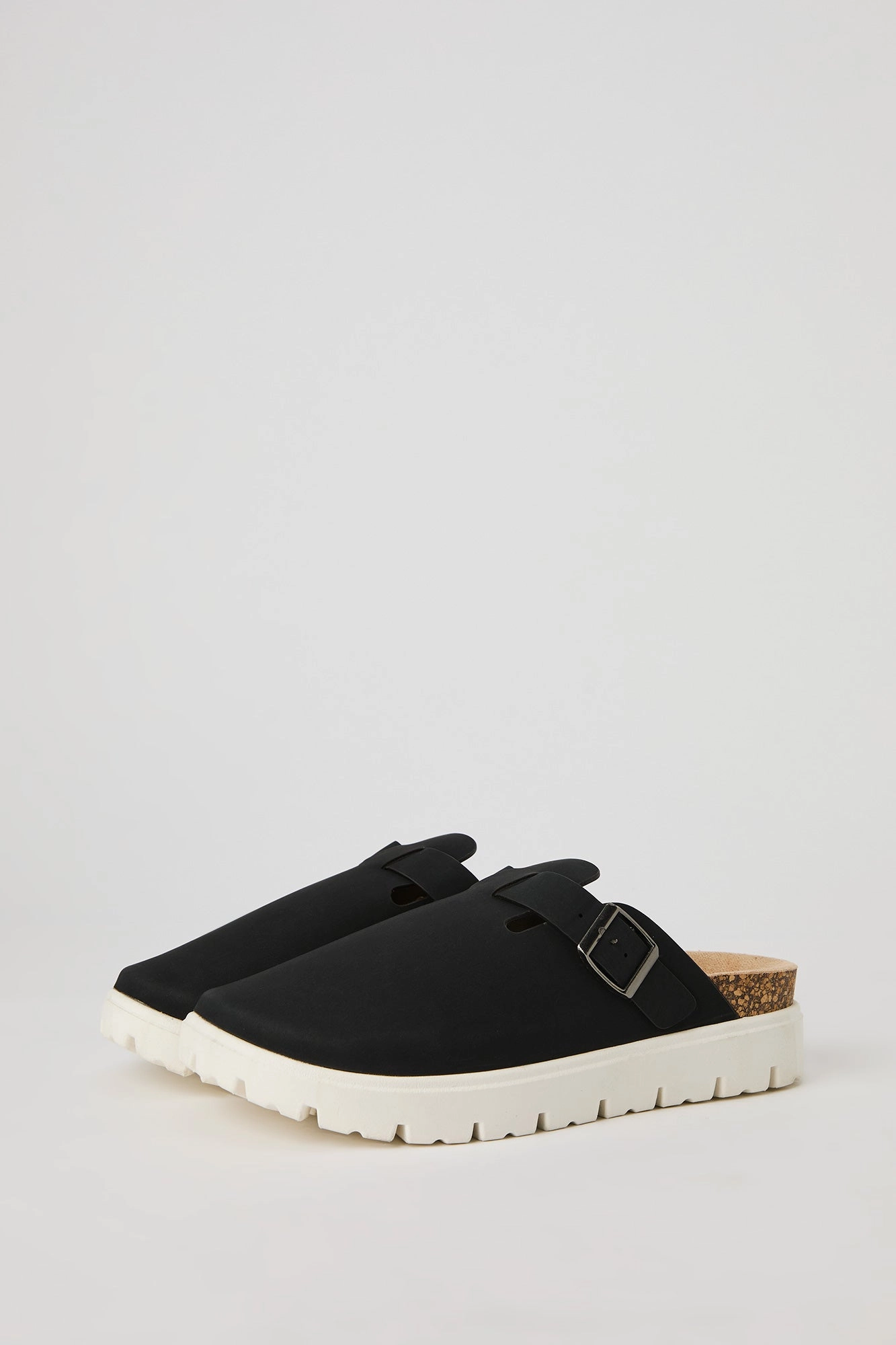 Platform Buckle Clog