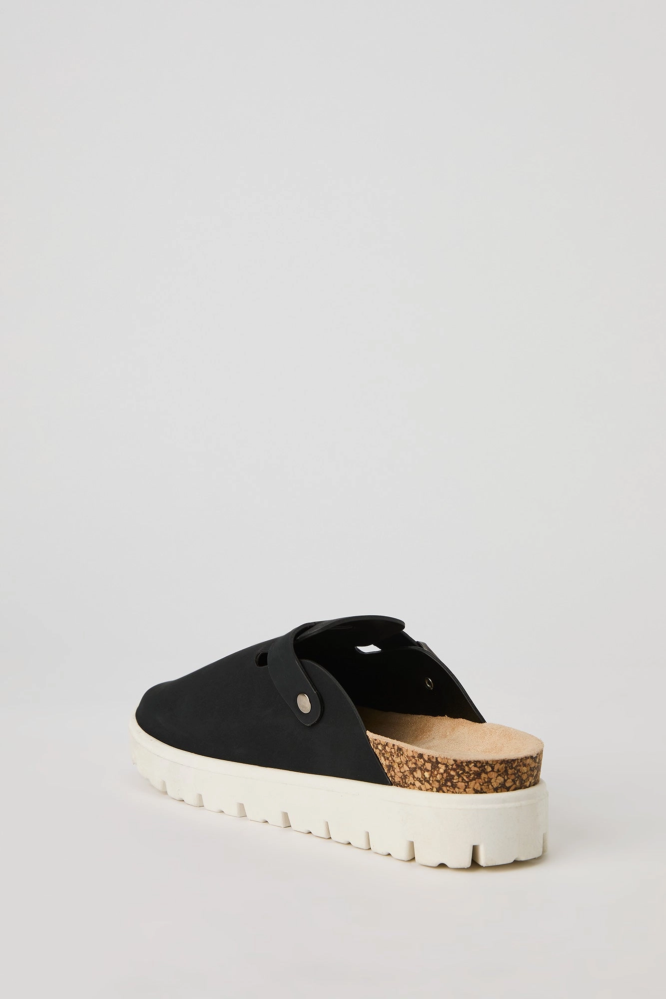 Platform Buckle Clog